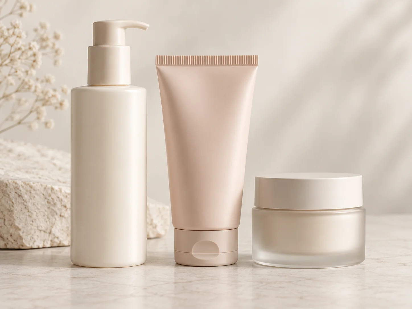 Skincare products for acne-prone skin