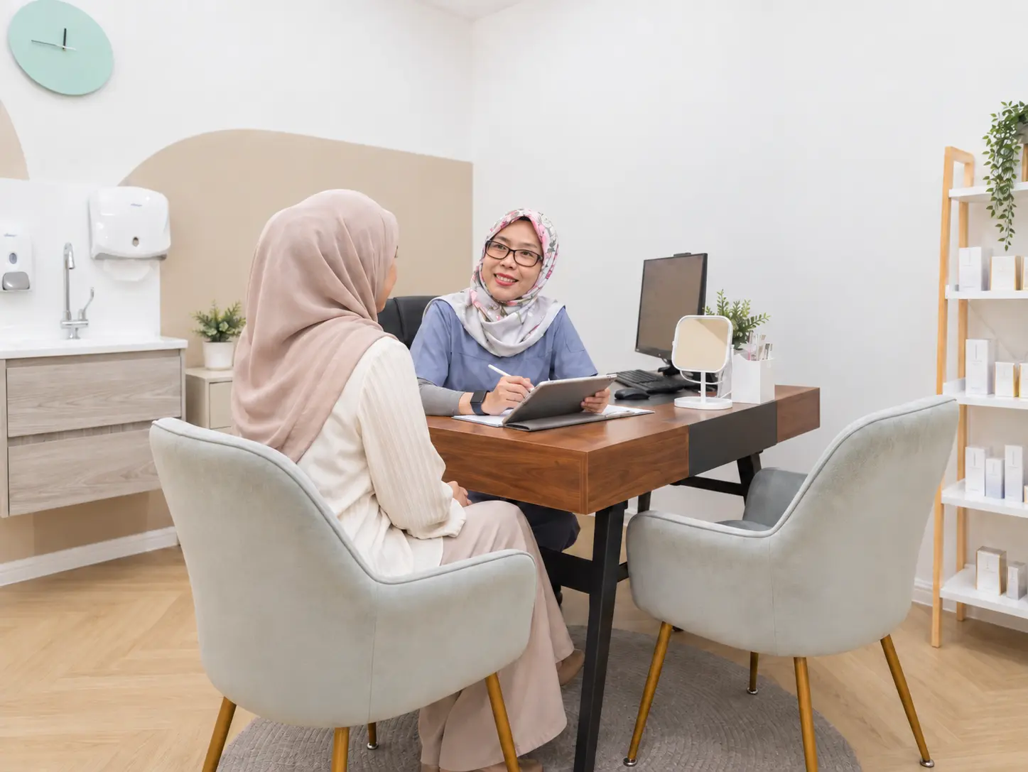 Konsultasi doktor untuk rawatan eczema
