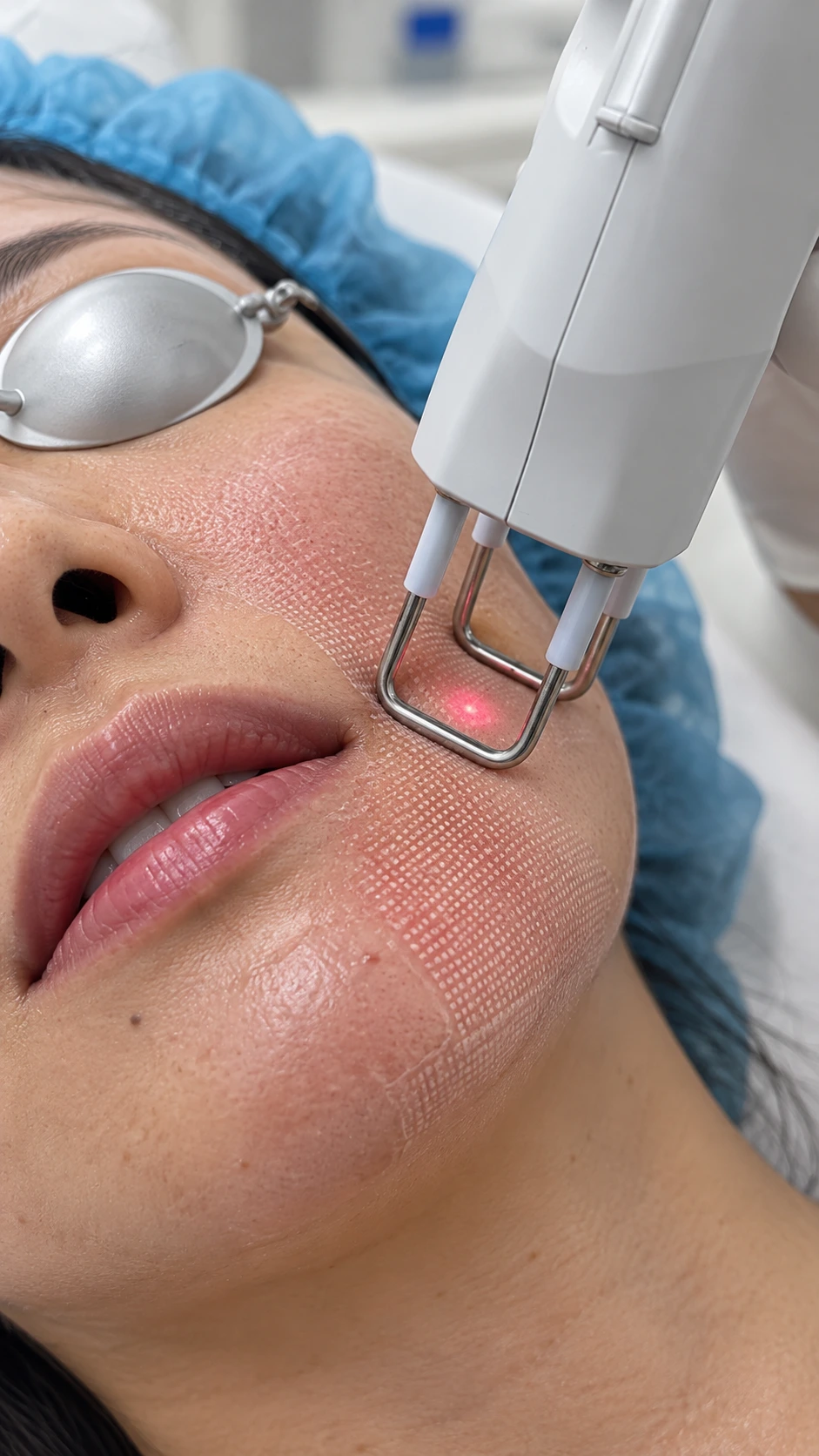Fractional CO2 laser system for skin resurfacing and texture treatment